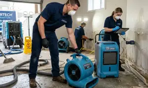 Flood cleanup service in Canton, MI for water damage restoration homeowners